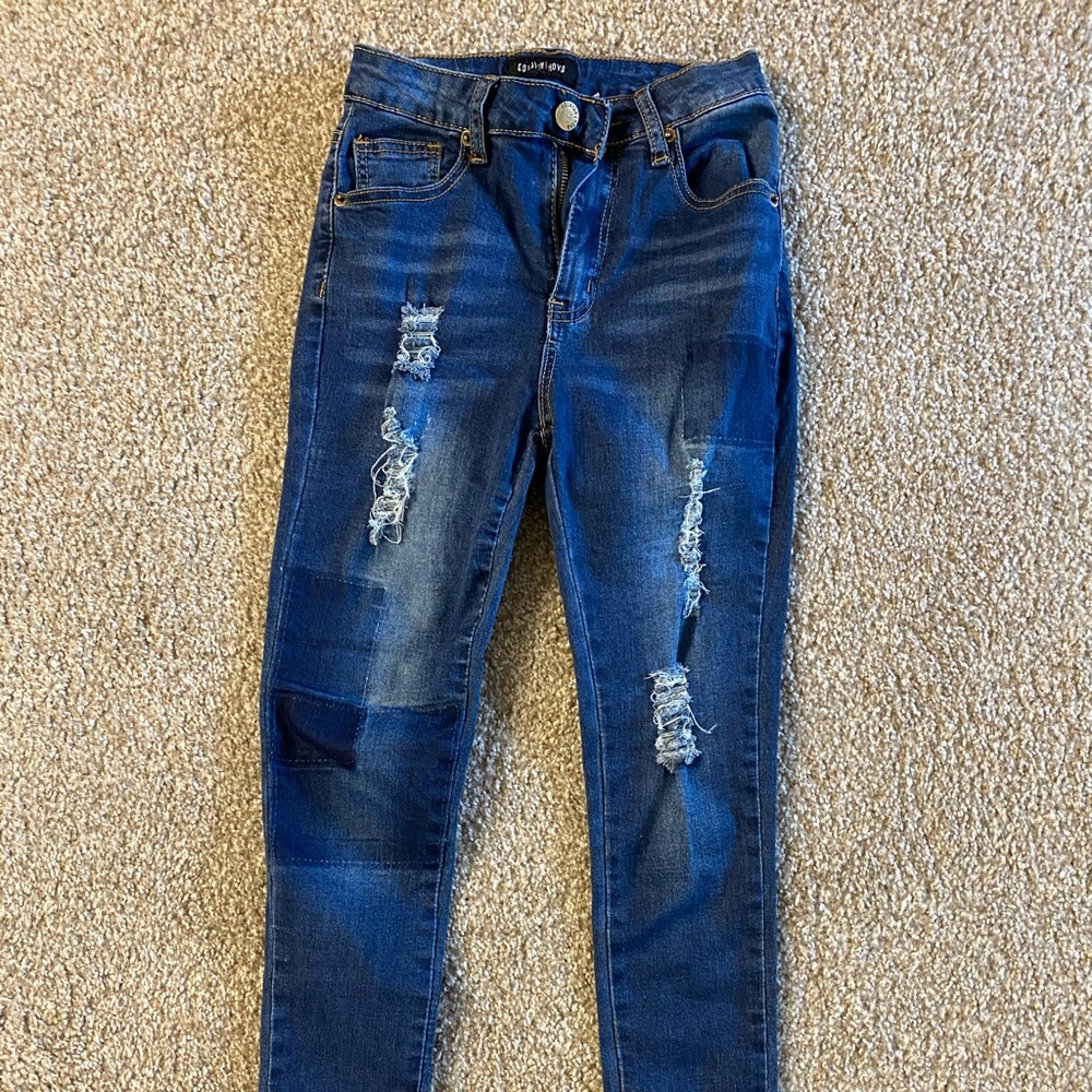 Fashion Nova ripped jeans